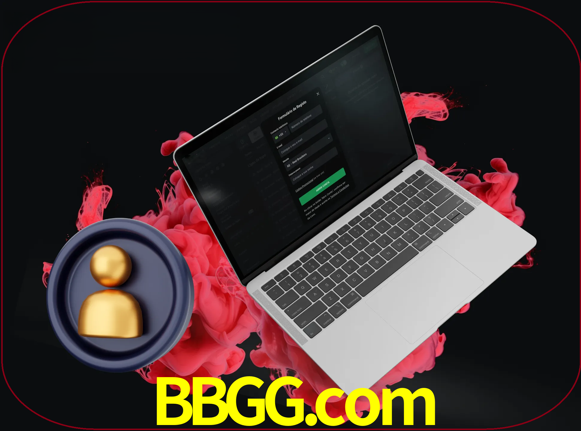 No cabeçalho do site bbgg, clique no botão que o levará a um formulário especial onde terá de introduzir as suas informações actuais.