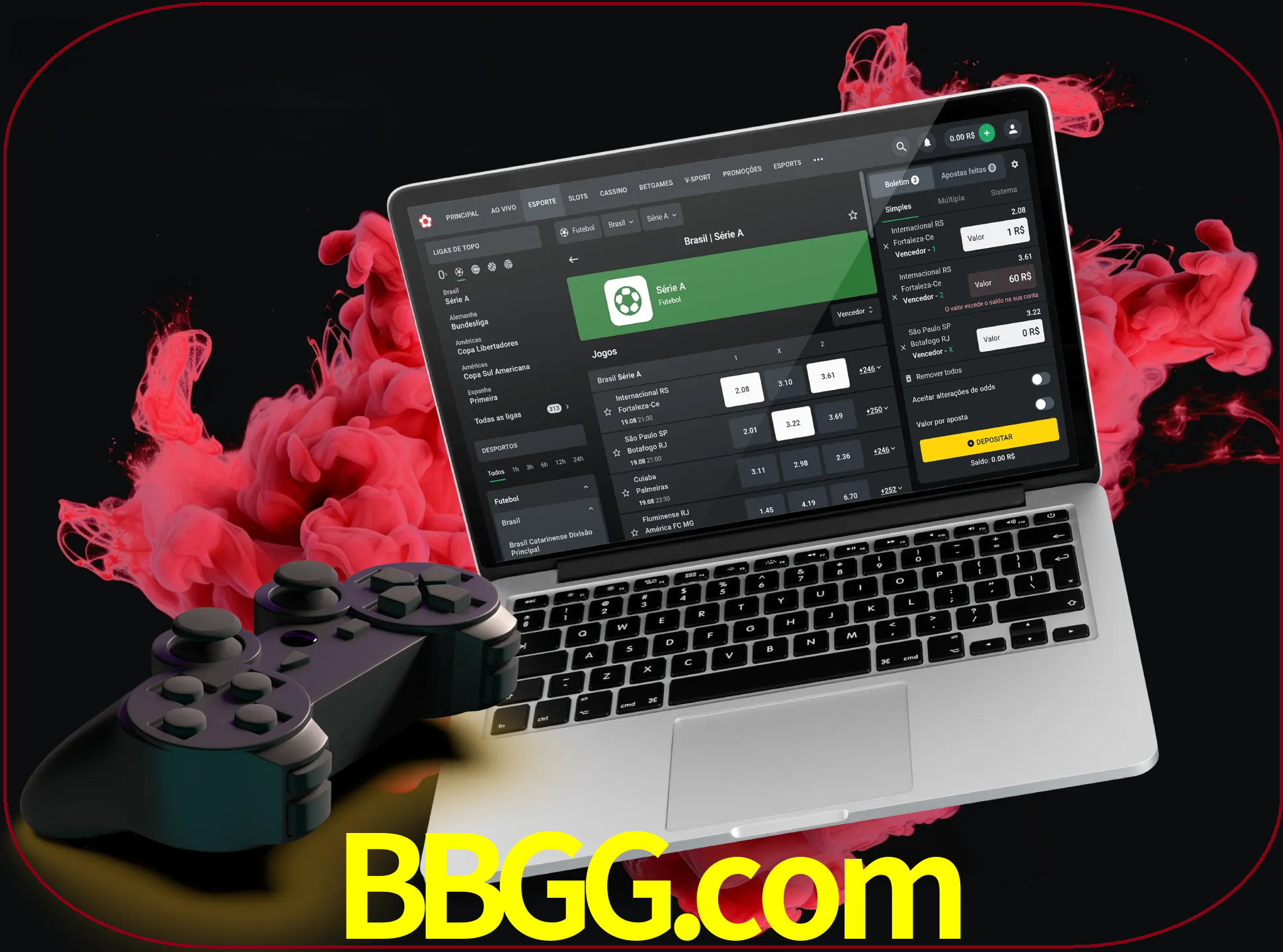 Visite a secção especial de jogos de vídeo em bbgg para descobrir em que jogos pode apostar e ganhar muito dinheiro.