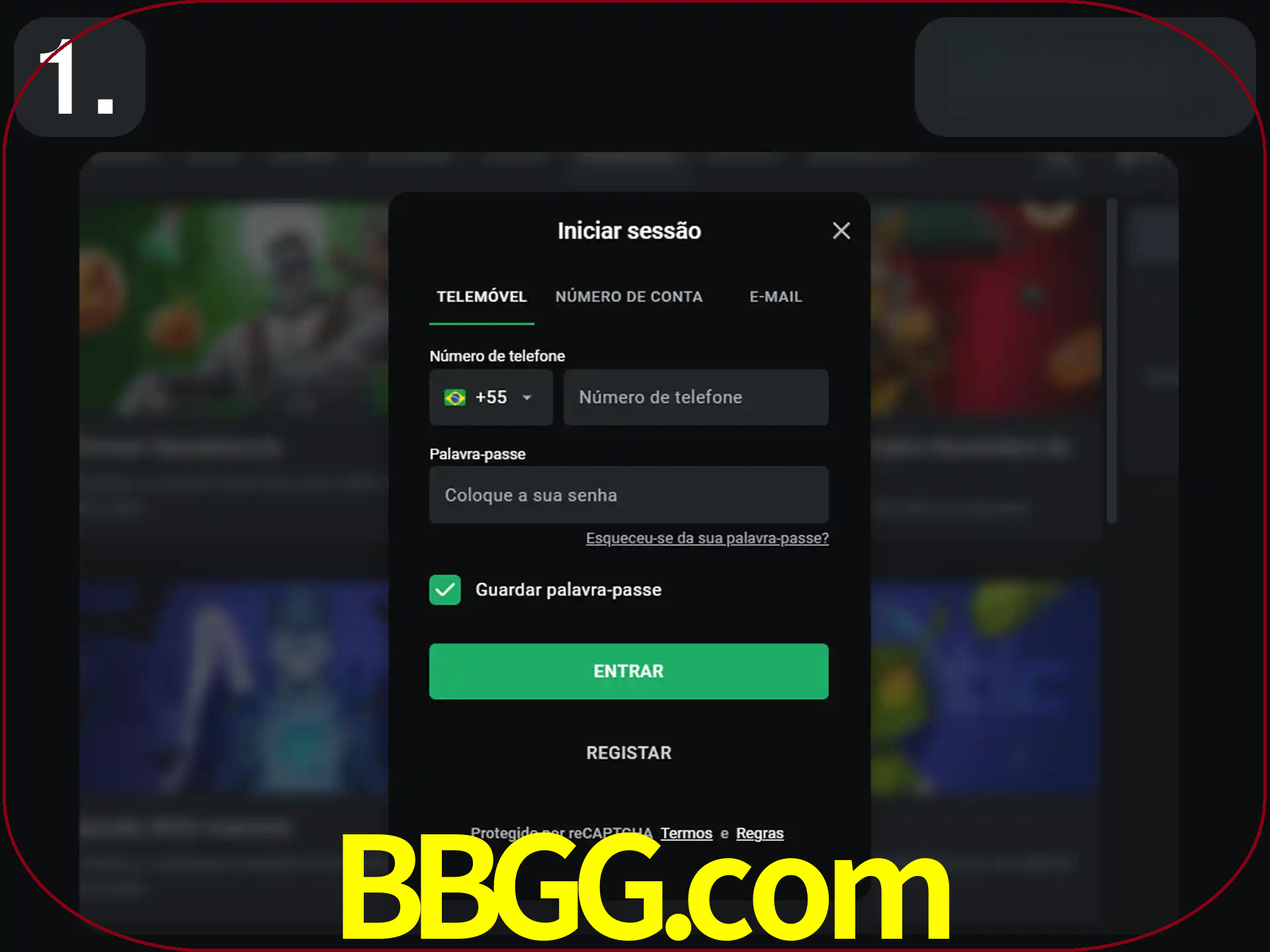 Acesse o site.