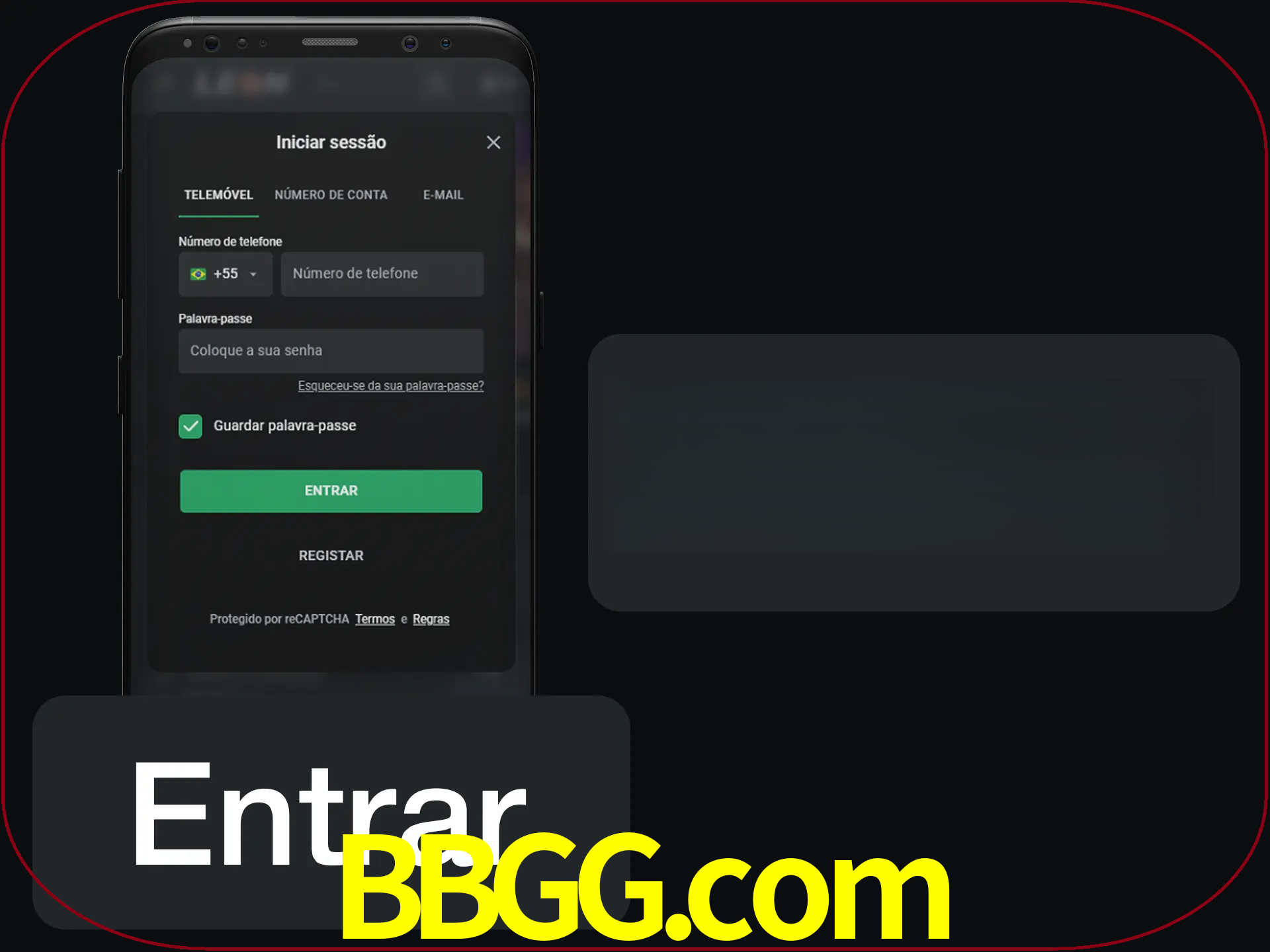 Faça o login para começar a apostar e jogar no cassino.